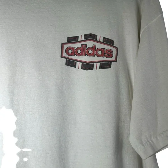 Adidas Vintage 90s Soccer T-Shirt Large - Picture 5 of 9